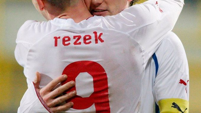 Chorvatsko - Česko: Jan Rezek a Tomáš Rosický