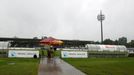 Fotbal: Hradec Králové - Plzeň: stadion před zápasem