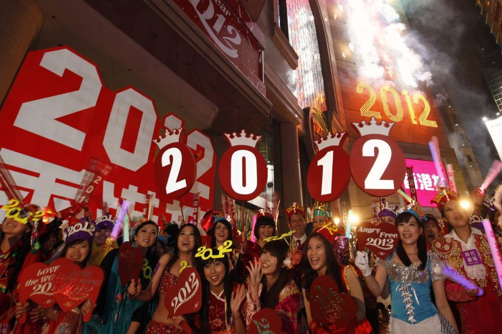 Tak svět vítal Nový rok 2012