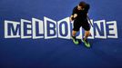 Australian Open 2015: Andy Murray při semifinále s Tomášem Berdychem