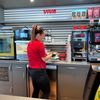 čerpací stanice, občerstvení, párek v rohlíku, fast food