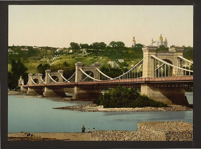 Ukrajina na historických barevných fotografiích z let 1890 - 1900. Fotochromové tisky, Library of Congress