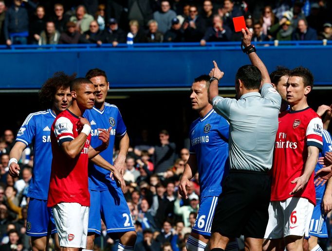 Chelsea - Arsenal, zápas 31. kola Premier League