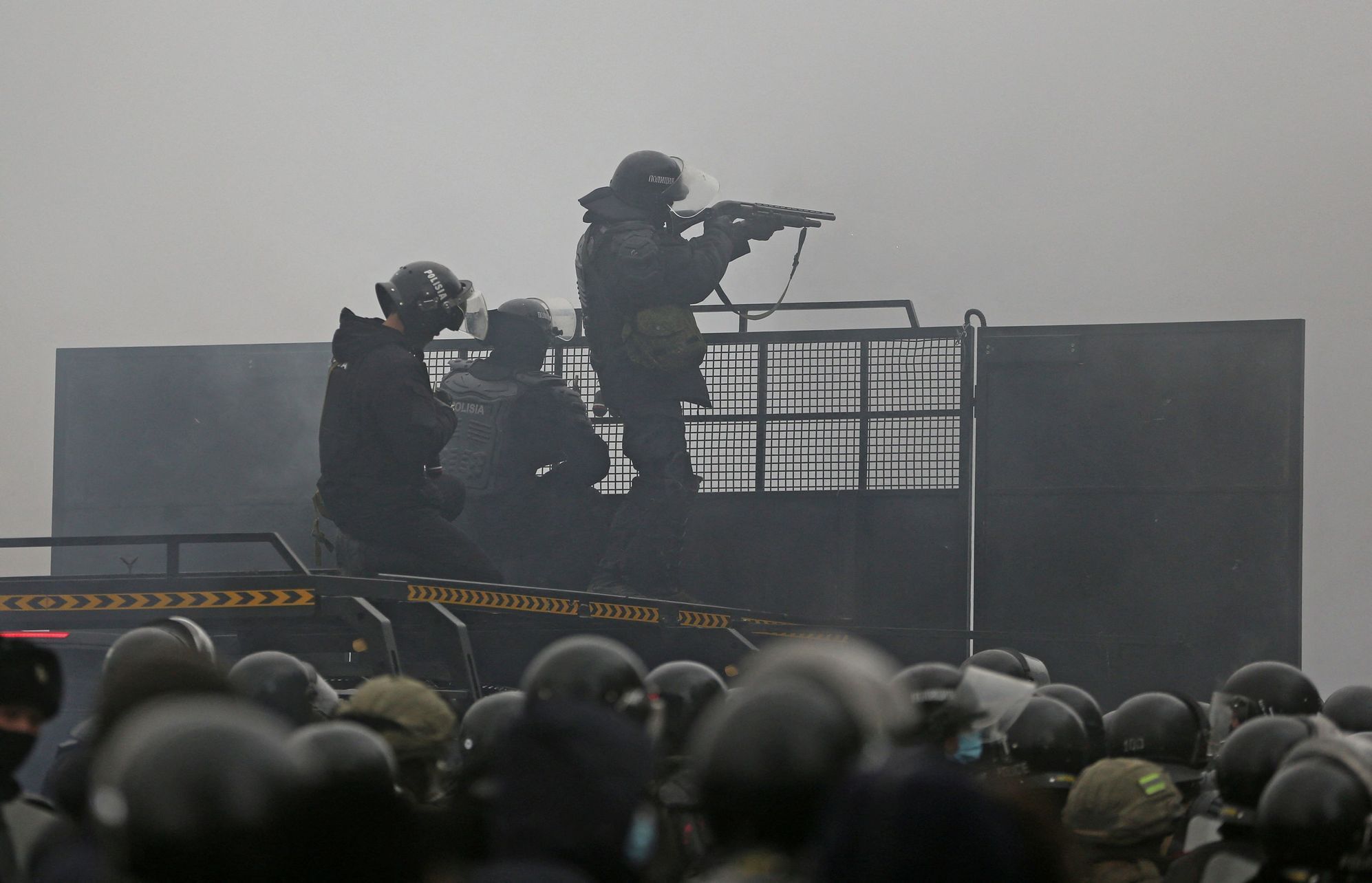 Protesty v Kazachstánu