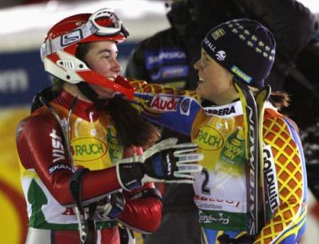 Šárka Záhrobská a Anja Pärssonová