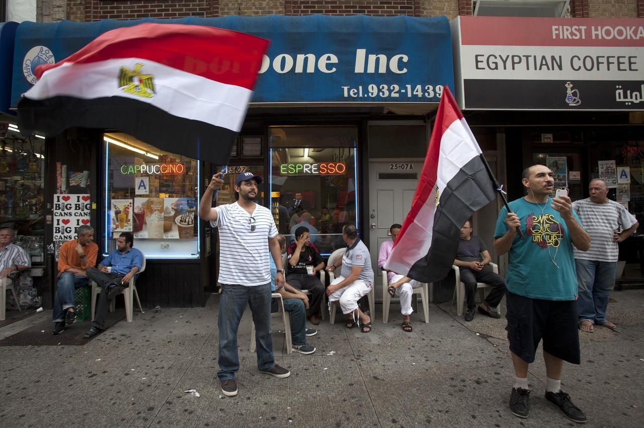 Egypťané oslavují i v New Yorku