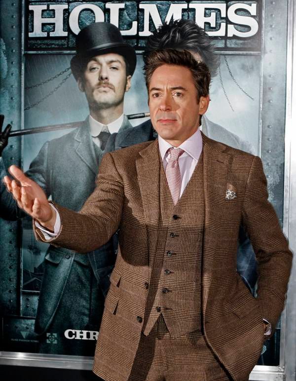 Premiéra filmu Sherlock Holmes v New Yorku - Robert Downey jr