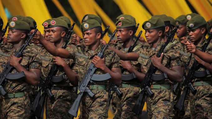 Etiopští vojáci.