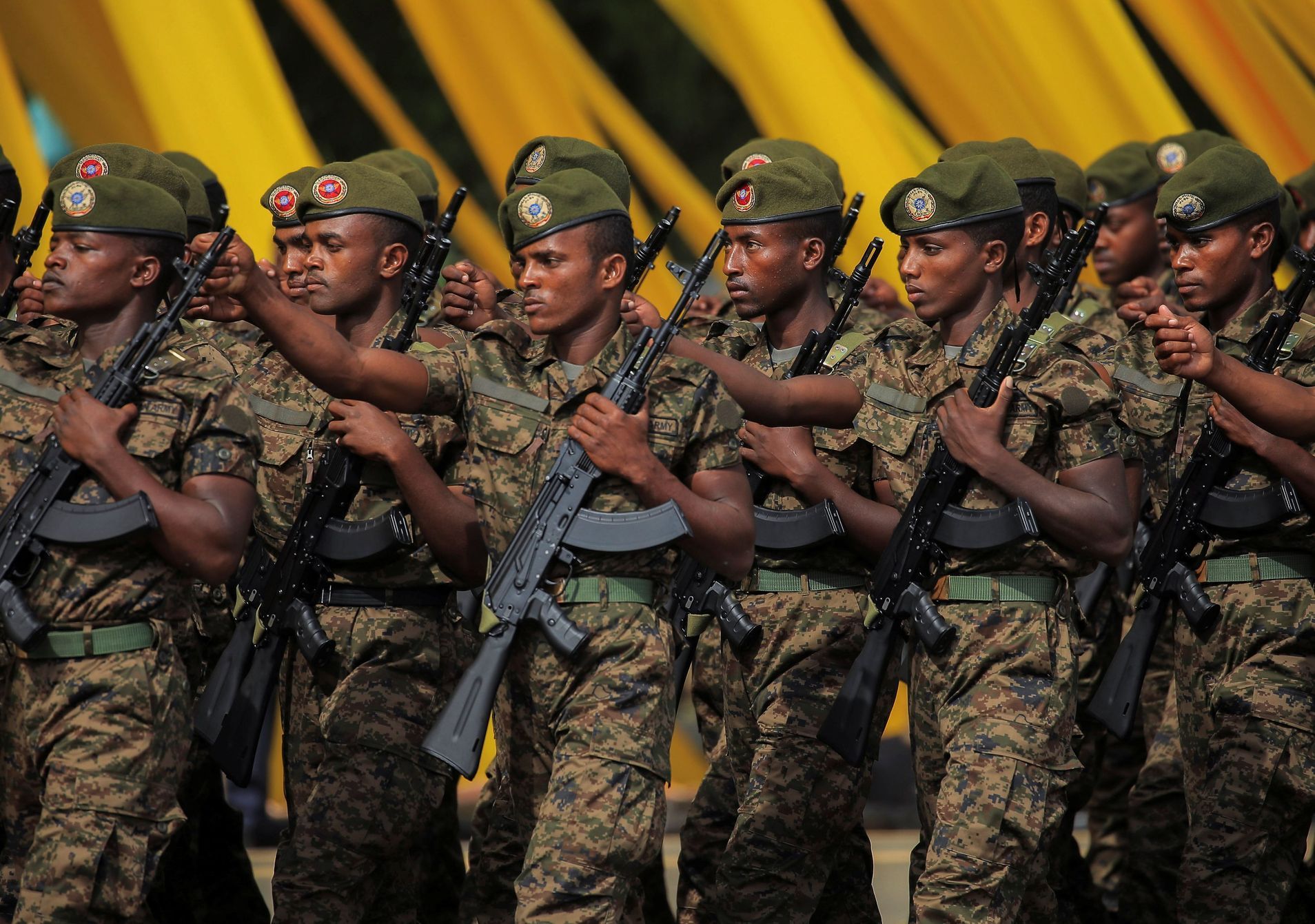 Etiopie, vojáci