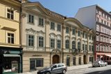 Harrachovský palác, zvaný též Goldbergovský dům, je barokní městská budova na Praze 1. Stojí v památkově chráněném území UNESCO a je registrovanou kulturní památkou. Na místě dnešního palácového objektu stály v době výstavby Nového Města dva domy, které nechal vystavět velmistr řádu Křížovníků.