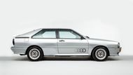 Audi Quattro Turbo z roku 1982 je ještě vzácnější. Na prodej je v perfektním stavu, ale s obrovským nájezdem 203 000 km. Cena: 1 499 000 Kč.