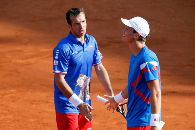 DC, Francie-ČR: Radek Štěpánek a Tomáš Berdych