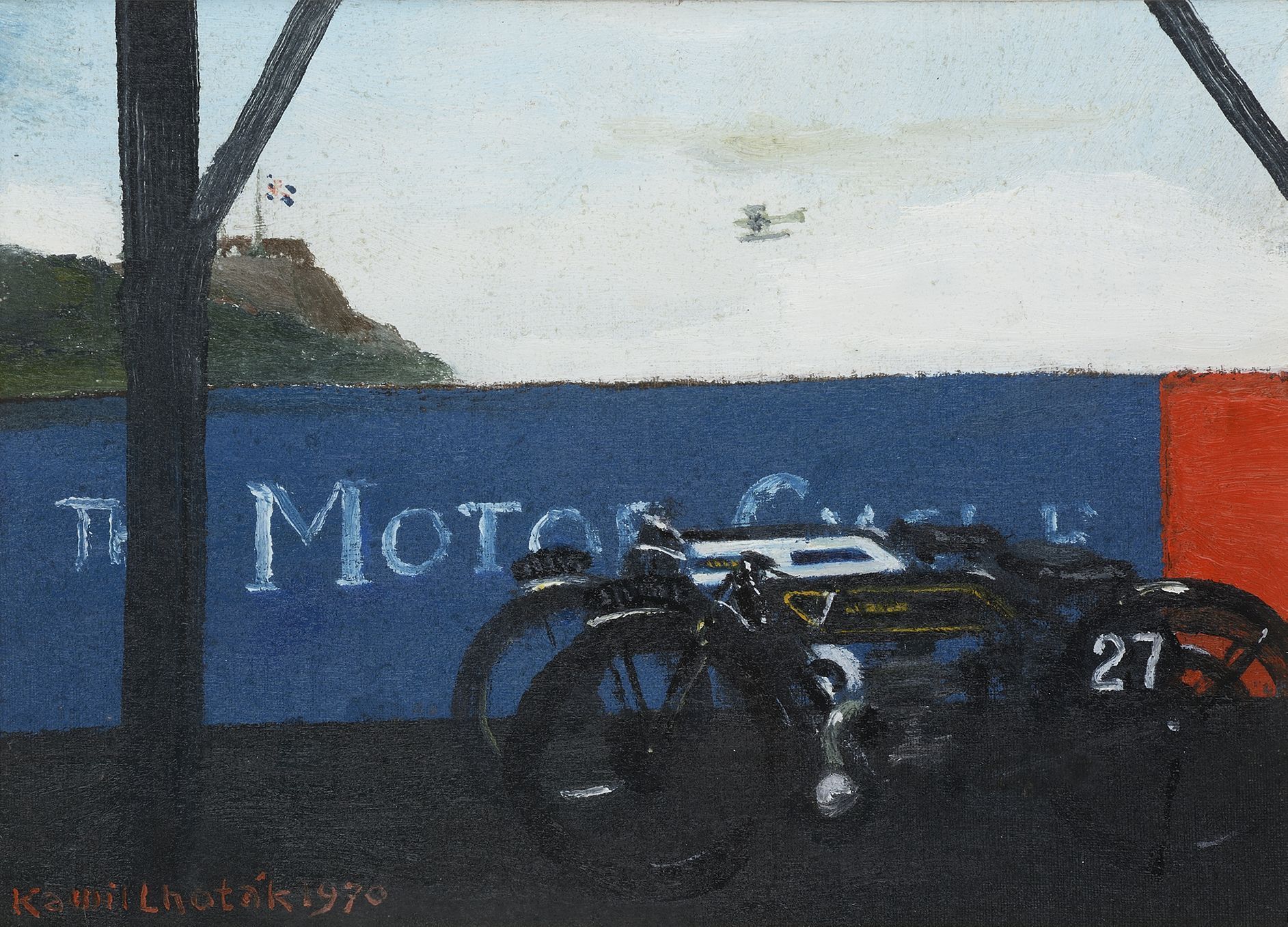 Kamil Lhoták: T. T. na ostrově Man 1927, 1970