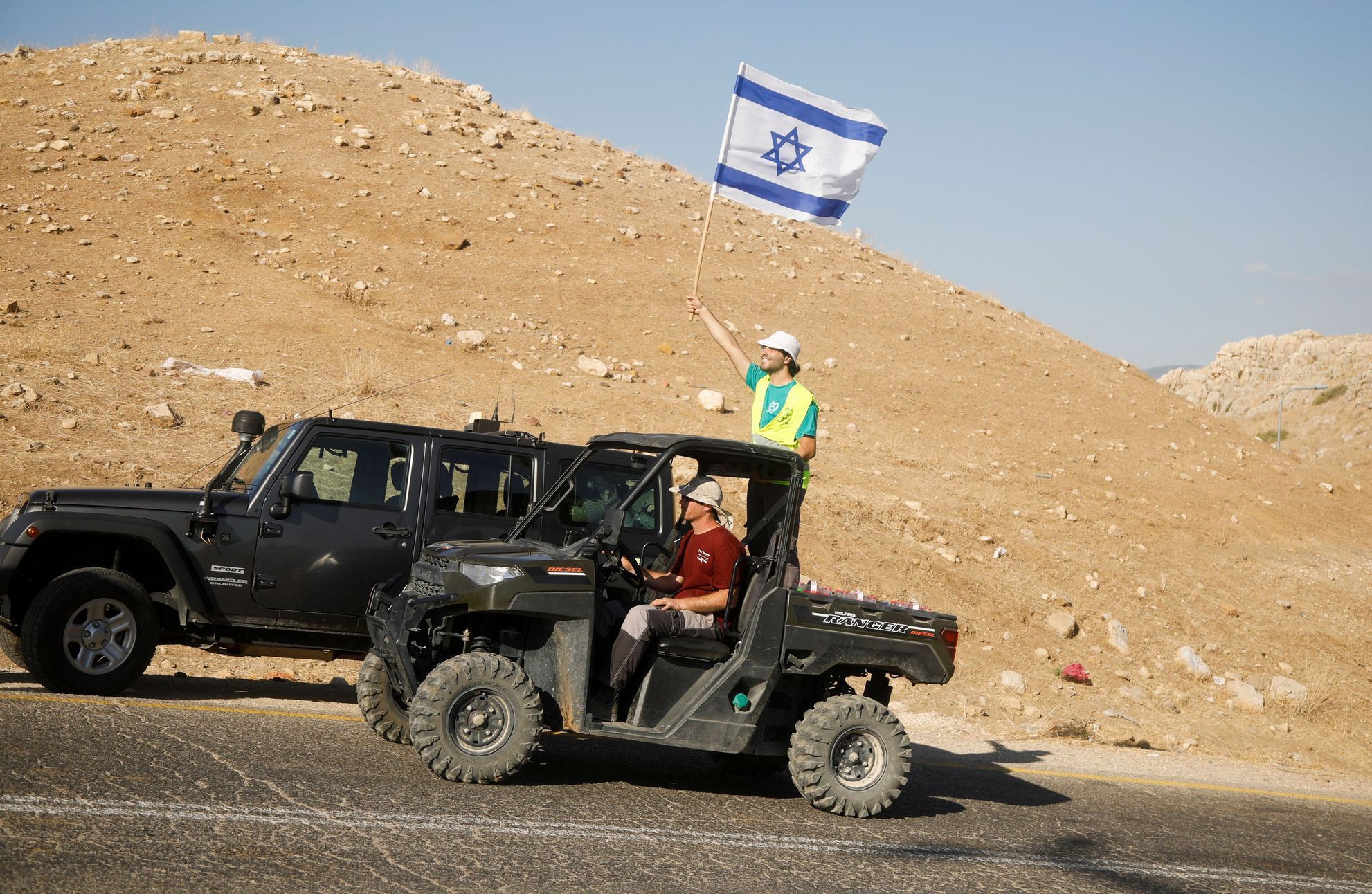 Izrael Palestina Západní břeh osadníci