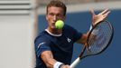 Jiří Lehečka v zápase 3. kola US Open s Raphaëlem Collignonem