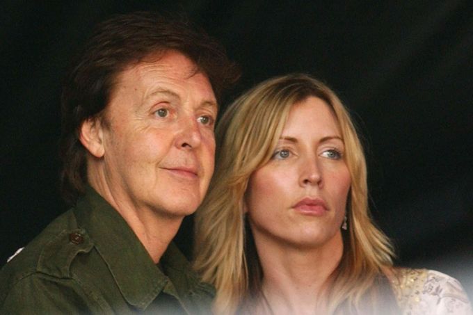 Paul McCartney a Heather Millsová