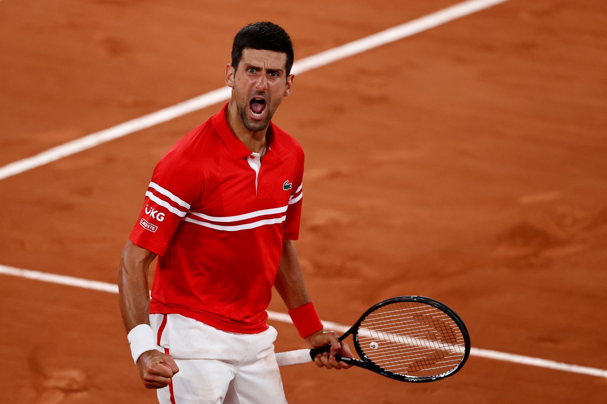 French Open 2021, čtvrtfinále (Novak Djokovič)