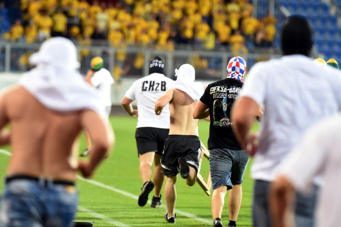 Baník Ostrava fanoušci derby