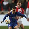 Eden Hazard v prvním čtvrtfinále Evropské ligy Slavia - Chelsea
