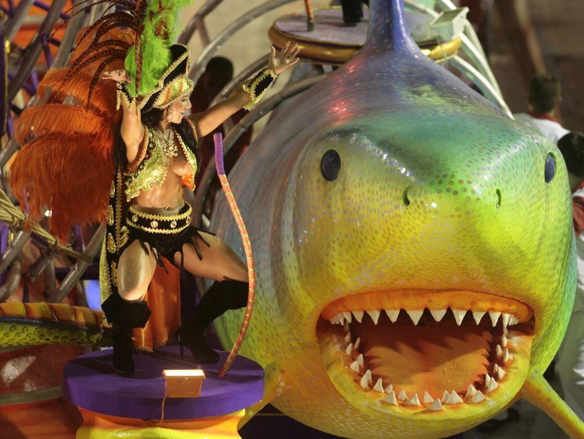 Karneval v Rio de Janeiru