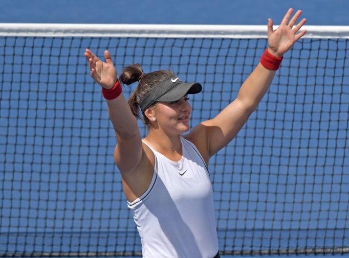 Bianca Andreescuová slaví triumf na turnaji v Torontu