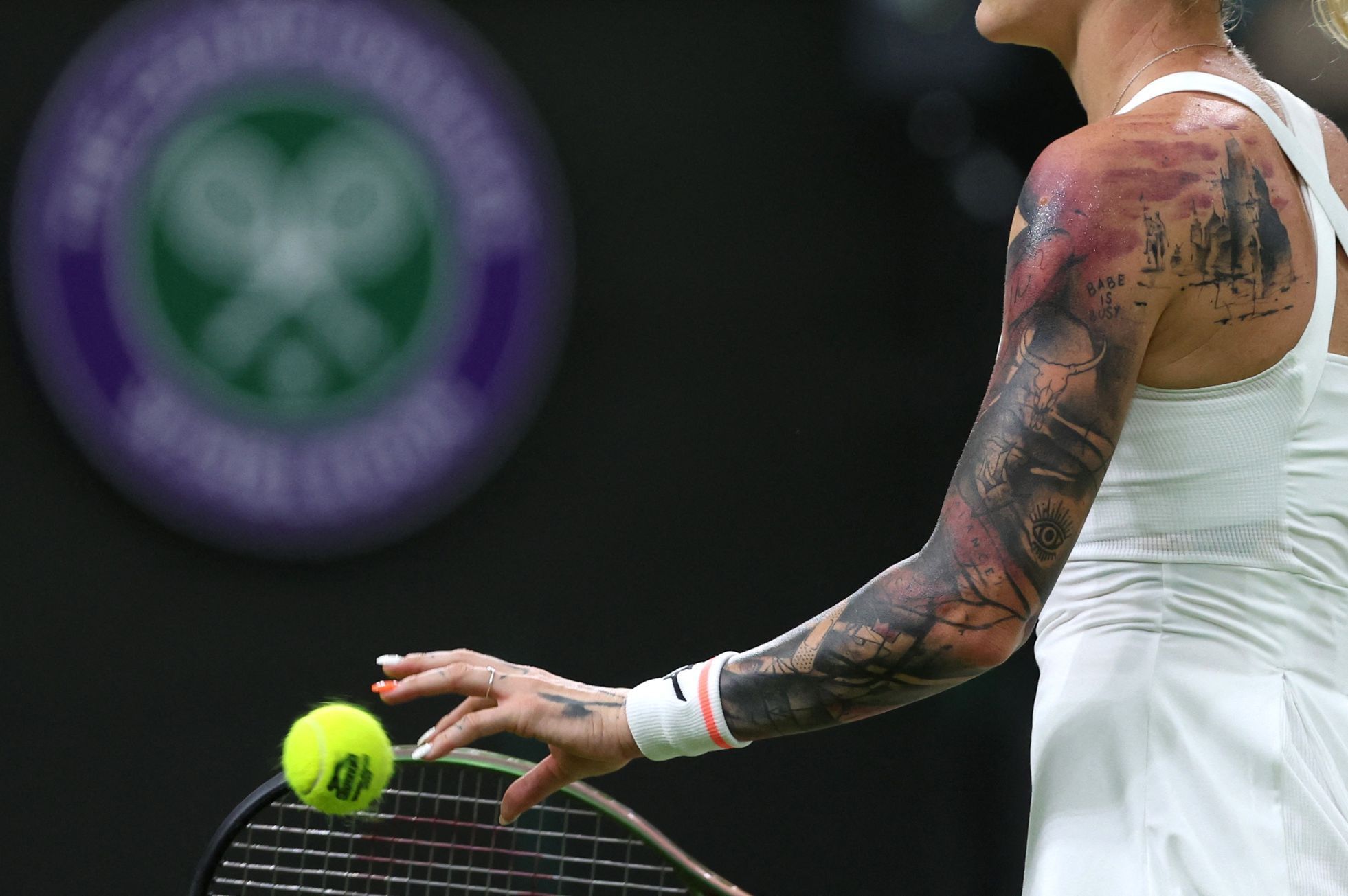 Wimbledon 2022, 2. den (Tereza Martincová)