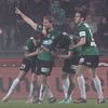 Fotbal, Gambrinus liga, Sparta - Jablonec: Tomáš Čížek (22) slaví gól
