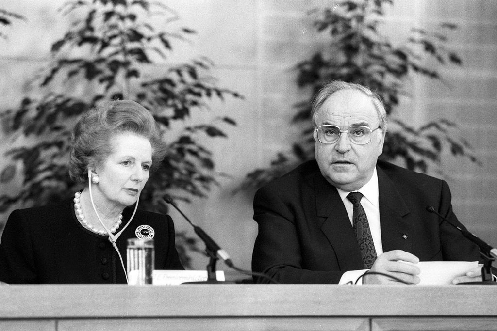 Fotogalerie: Zemřela &#8222;Železná lady&#8220; Margaret Thatcherová_Německo_1989