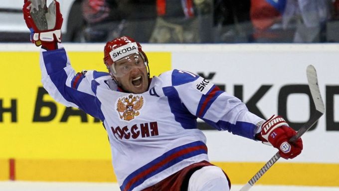 Ilja Kovalčuk byl hrdinou zápasu Ruska se Švédskem