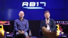 Adrian Newey a Christian Horner při představení projektu hyperauta Red Bull RB17
