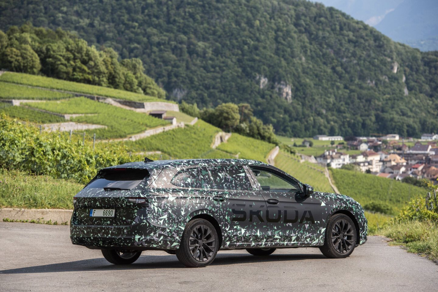 Škoda Superb IV prototyp 2023