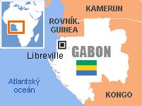 Gabon je jednou z nejbohatších zemí Afriky, a to hlavně díky nalezištím ropy. Leží na západě střední Afriky, rozlohou je více než třikrát větší než Česko. Obyvatel má však daleko méně. | Foto: Aktuálně.cz