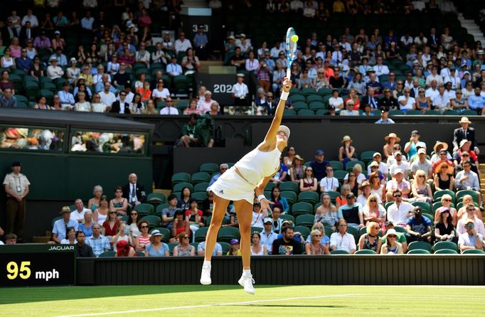 Wimbledon 2018: Garbiňe Muguruzaová