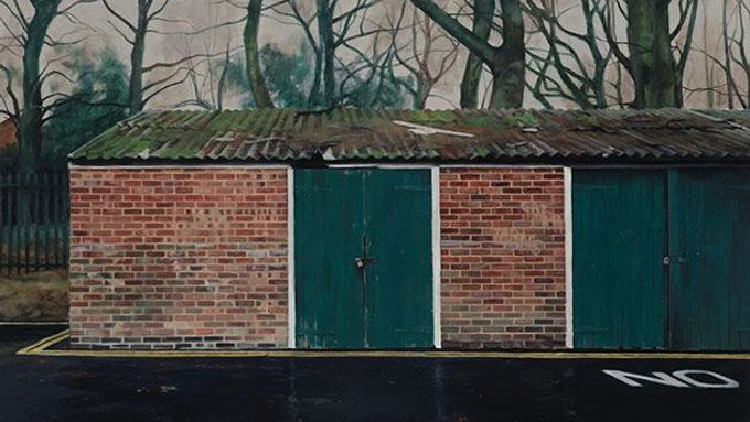 Jeden z melancholických obrazů George Shawa: The Resurface, 2010
