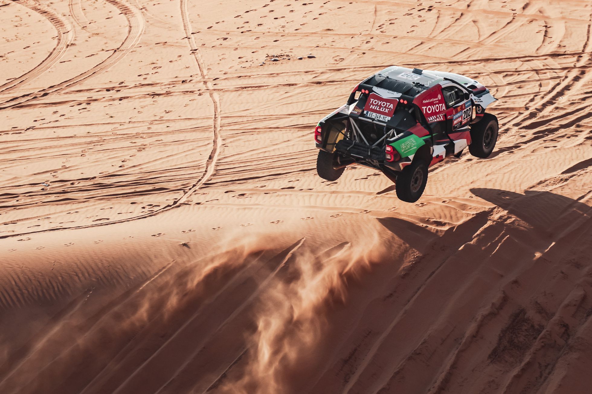 2. etapa Rallye Dakar 2023: Jazíd Rádžhí, Toyota
