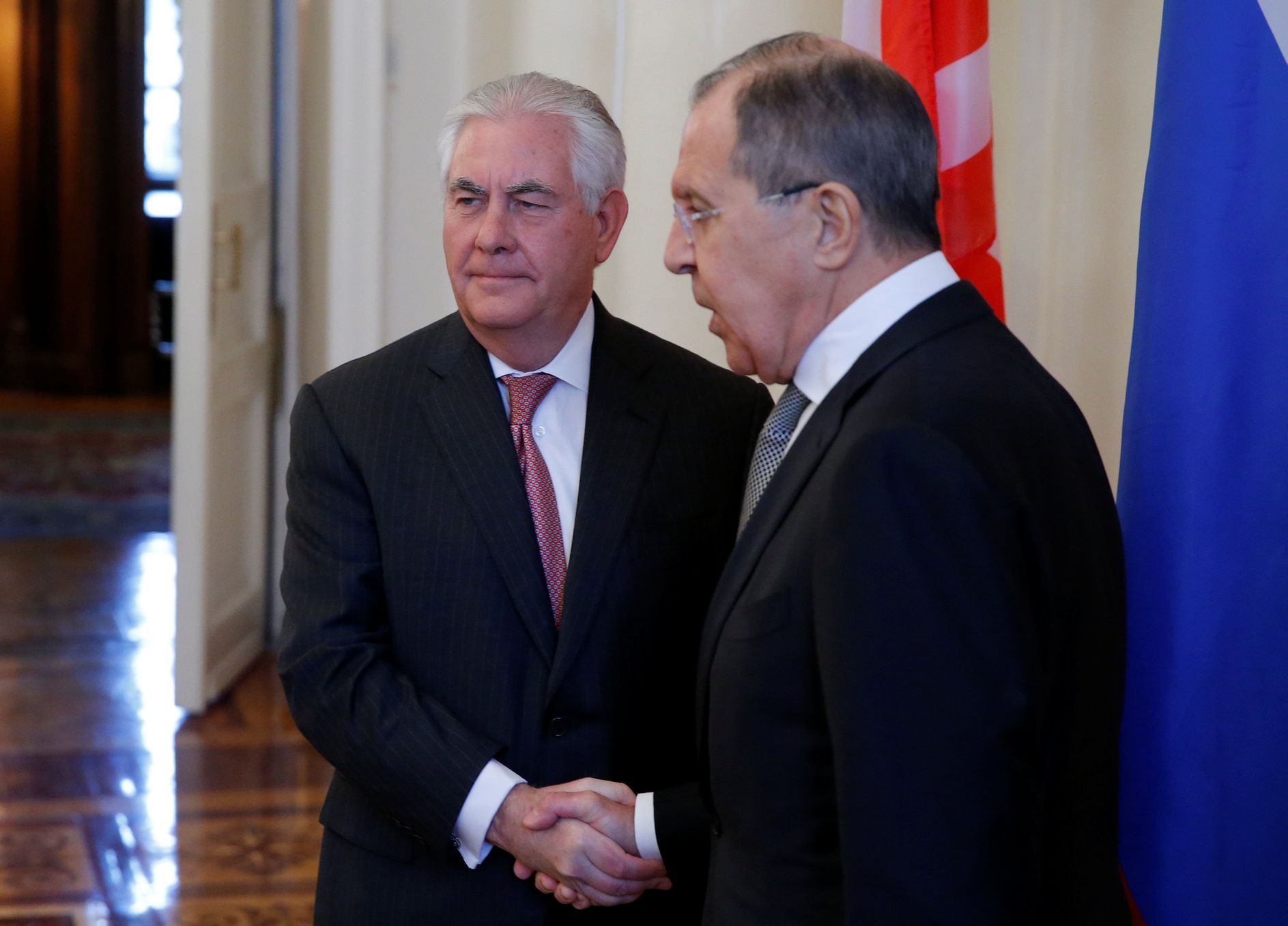 Tillerson a Lavrov v Moskvě