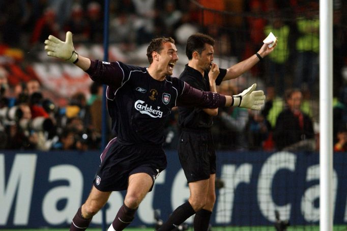 Jerzy Dudek ve finále Ligy mistrů 2005