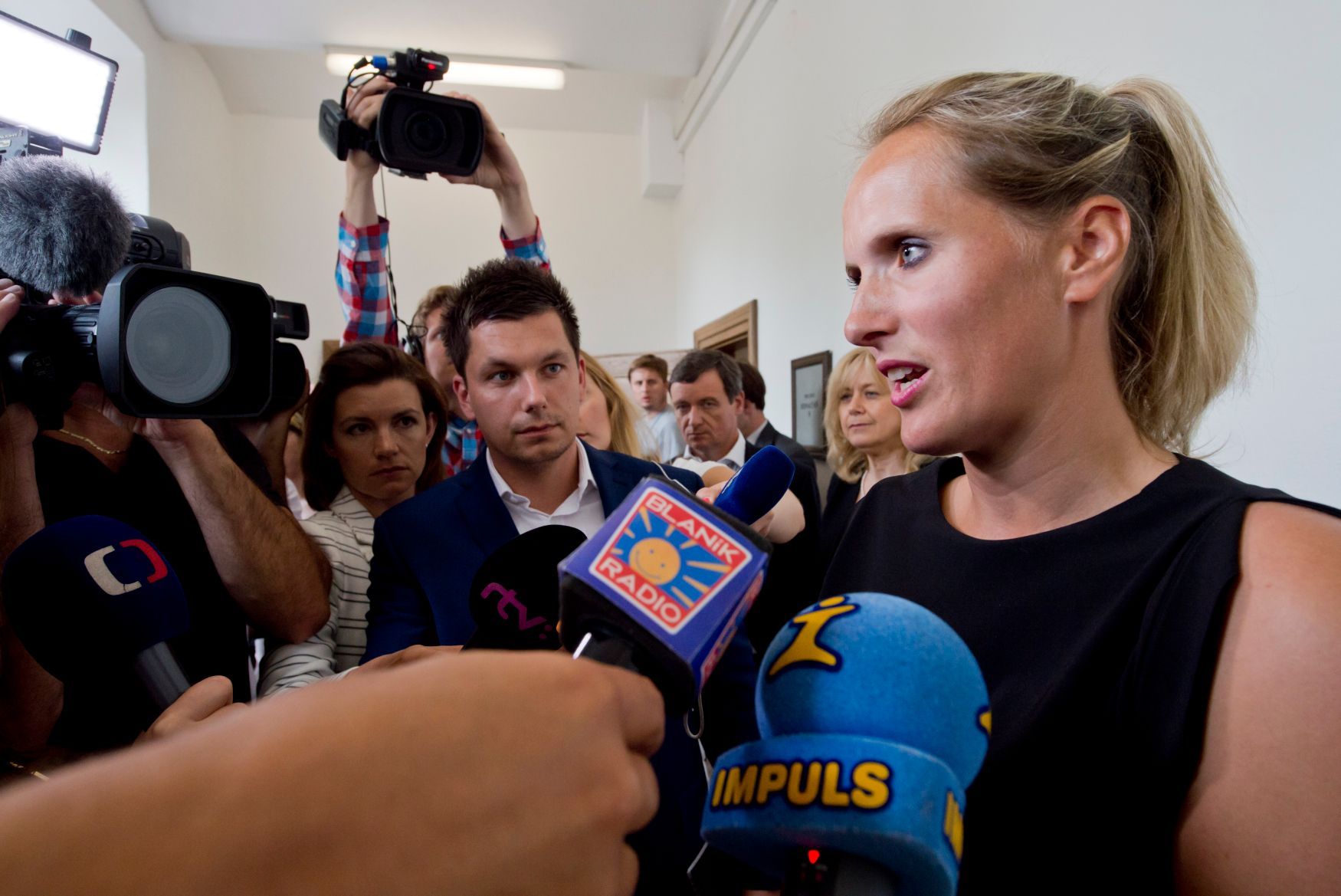 Advokátka obžalované Lucie Novanské Barbora Barcalová
