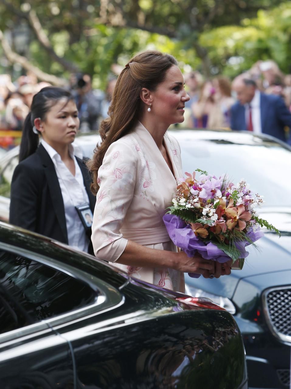 Kate a William na výletě v Singapuru