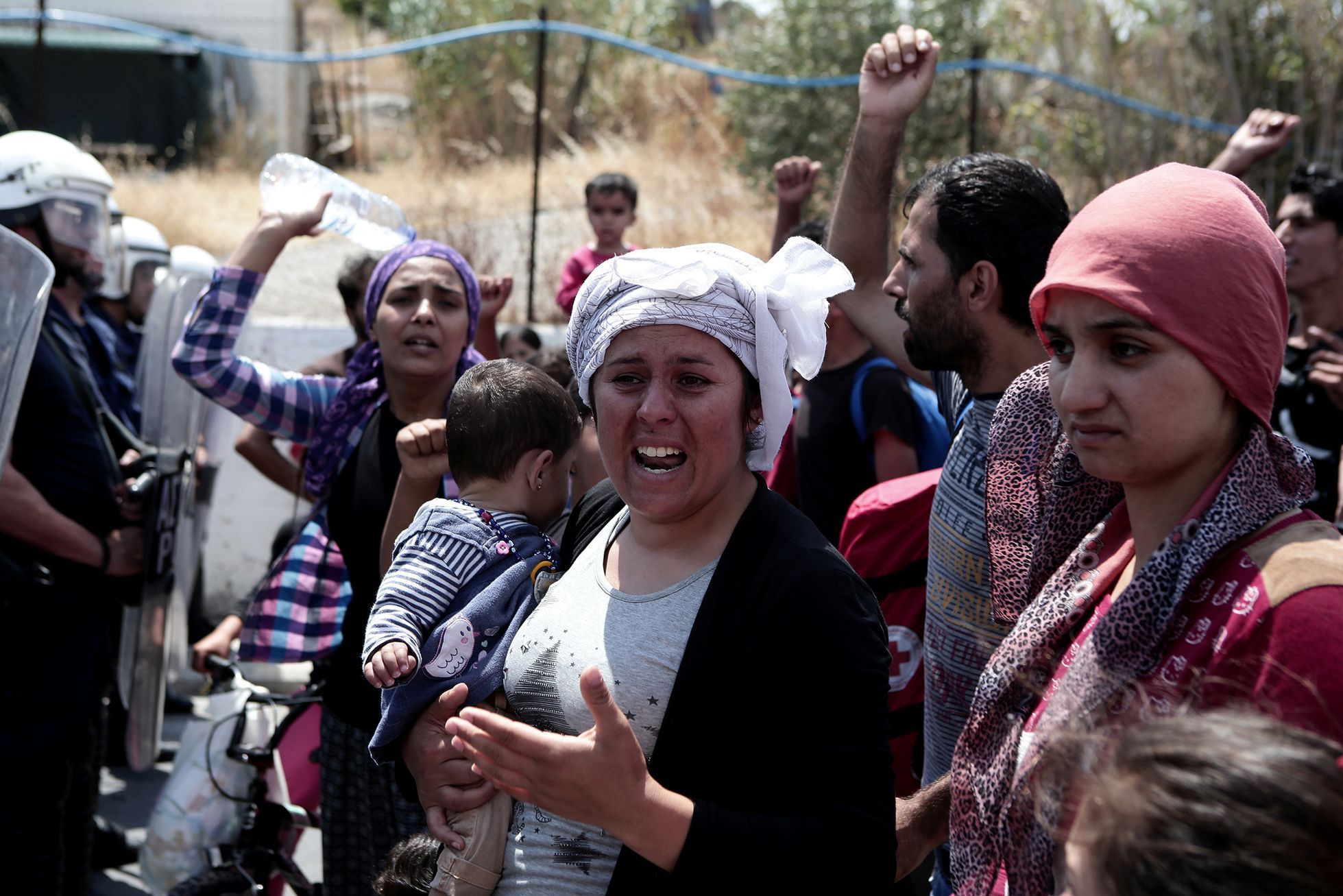 Fotogalerie Život migrantů na řeckém ostrově Lesbos / 2017 / Reuters / 5