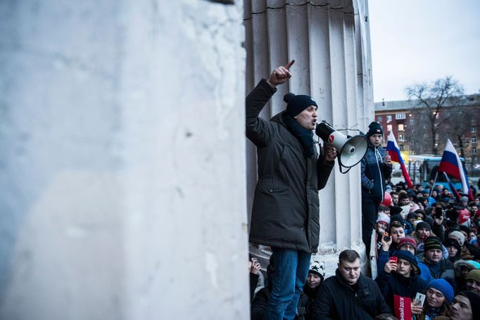 Ruský opozičník Alexej Navalnyj