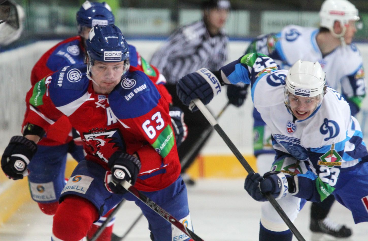 KHL, Lev Praha - Minsk: Ondřej Němec - Andrej Stas