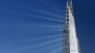 File photo dated 30/5/2012 of Sunlight reflects off The Shard in central London as construction continues on the building.