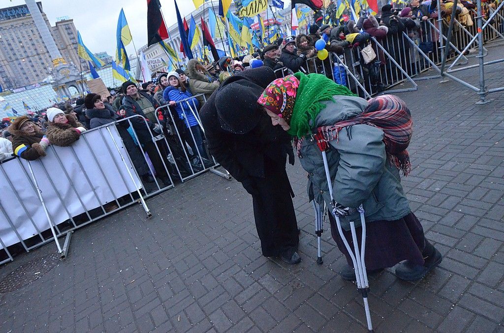 Demonstrace v Kyjevě