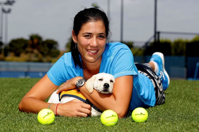 Garbine Muguruzaová na Australian open 2014