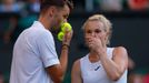 Kateřina Siniaková a Sem Verbeek, Wimbledon 2025