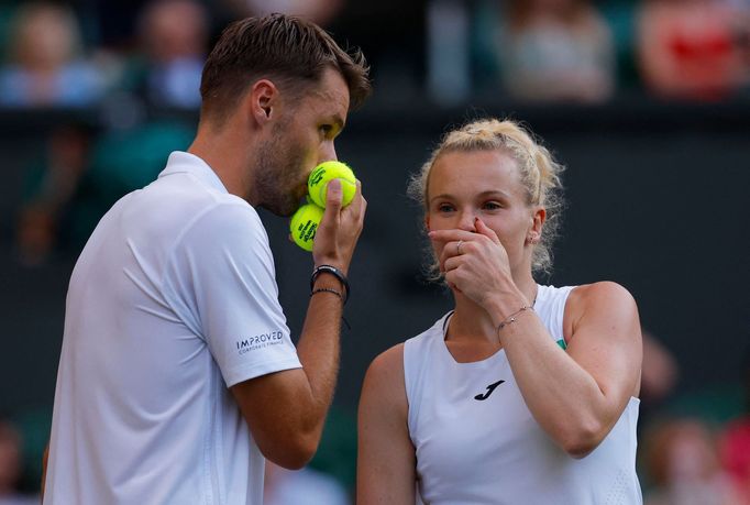 Kateřina Siniaková a Sem Verbeek, Wimbledon 2025