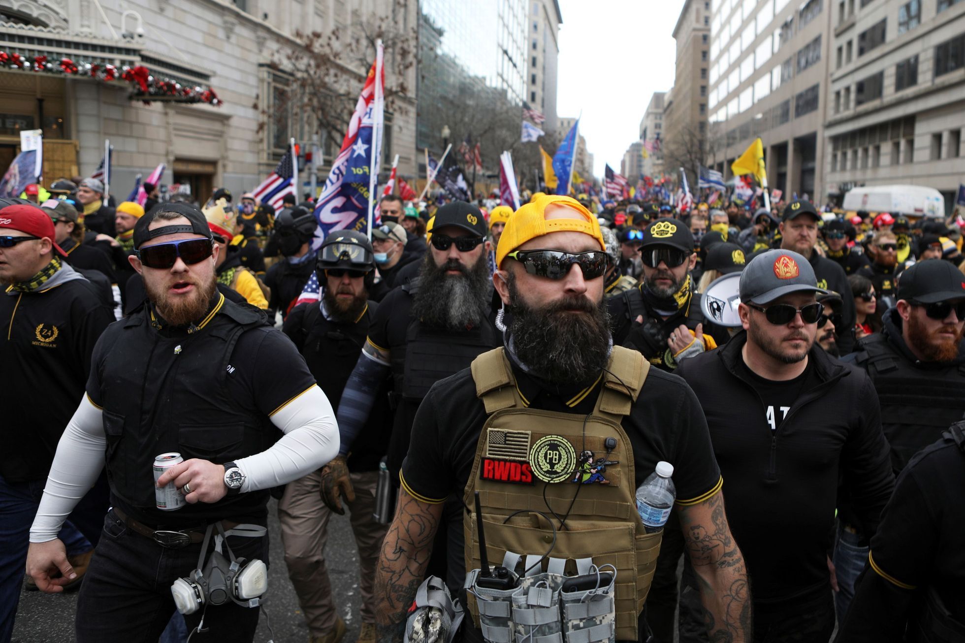 Demonstrace Trumpových příznivců ve Washingtonu - 12. 12. 2020