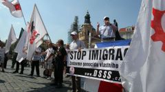 Demonstrace proti migraci