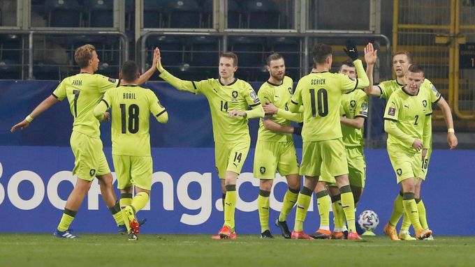 Čeští fotbalisté nasázeli Estoncům čtyři branky hned v prvním poločase